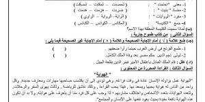 مراجعات نهائية.. نماذج الوزارة في اللغة العربية لـ الصف الثالث الإعدادي