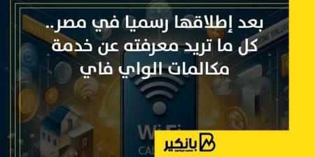 بعد إطلاقها رسميا في مصر.. كل ما تريد معرفته عن خدمة مكالمات الواي فاي | إنفوجراف