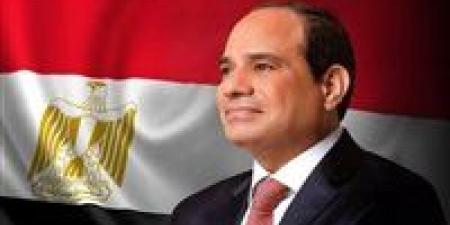 السيسي: مصر تعيش في سلام وأمان بفضل تضحيات الشهداء والمصابين