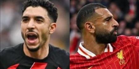 عاجل.. تعرف على أول مواجهة بين عمر مرموش ومحمد صلاح بالدوري الإنجليزي