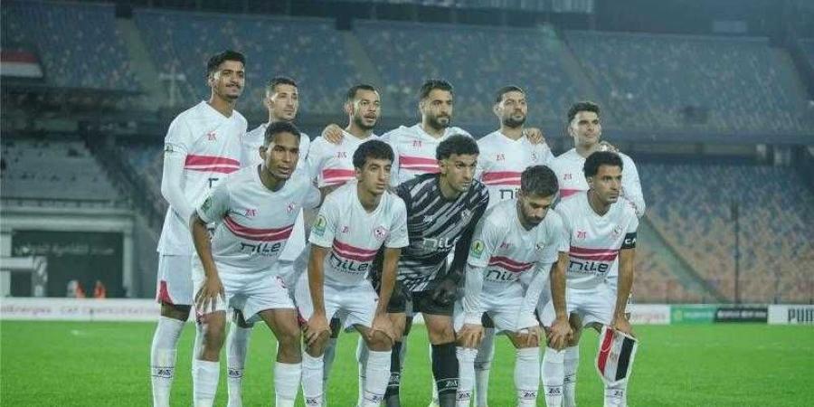 ننشر تشكيل الزمالك أمام حرس الحدود