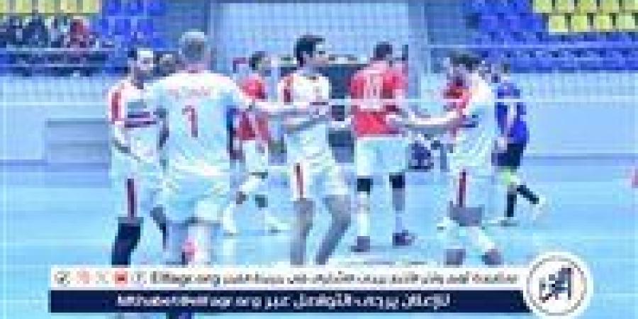 الزمالك يهزم السيب العماني في البطولة العربية للكرة الطائرة