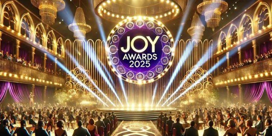 Joy awards 2025 .. القنوات الناقلة وتفاصيل حفل جوائز جوي أوردز