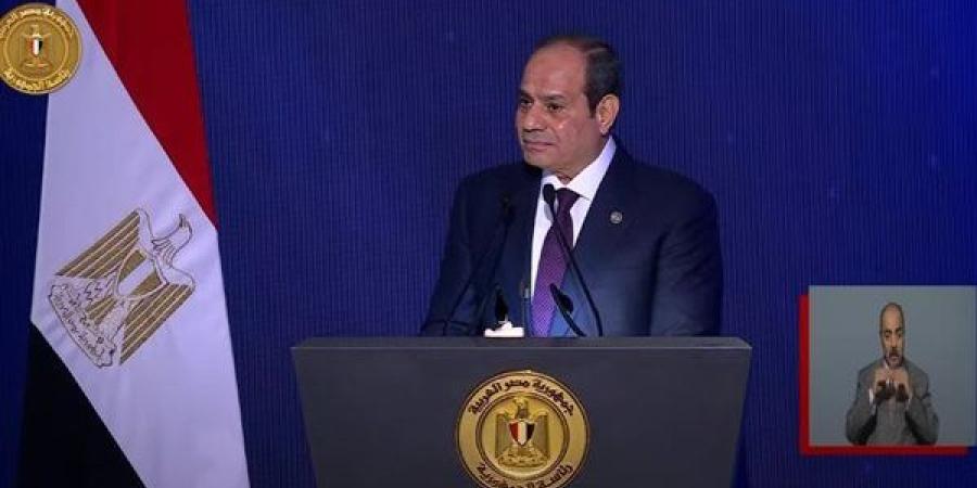 الرئيس السيسي: الدولة قضت على الإرهاب في 2022 والمواجهة لم تكن سهلة