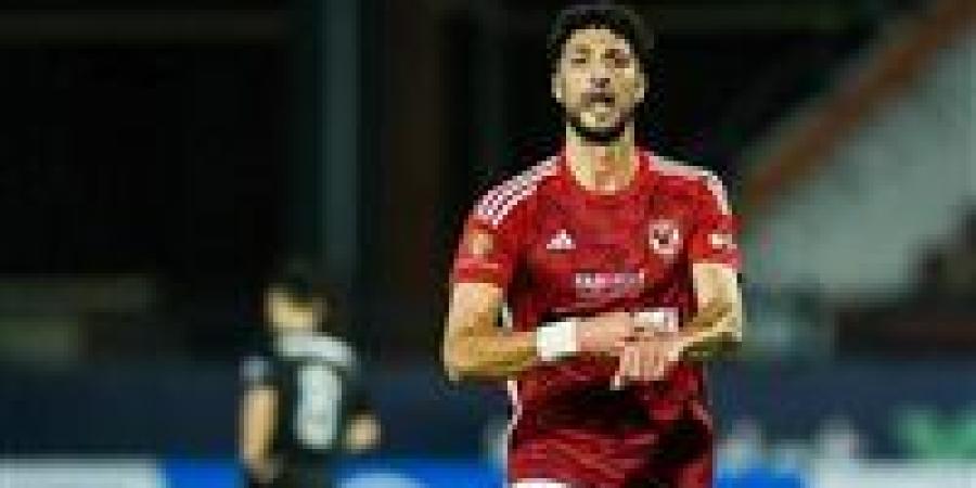 وسام أبو علي يغيب عن مباراة الأهلي وبيراميدز في الدوري